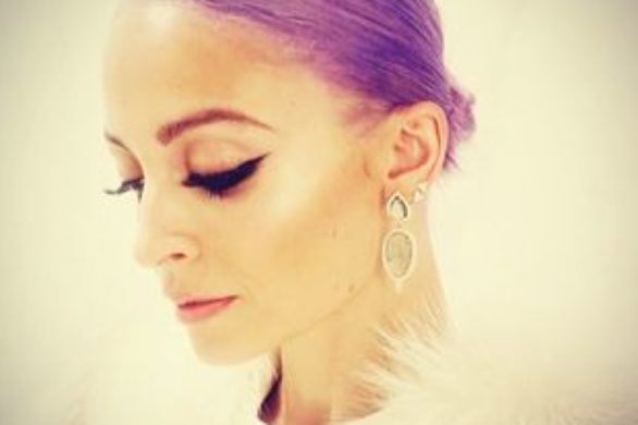 Nicole Richie jednak przefarbowała włosy na fioletowo!