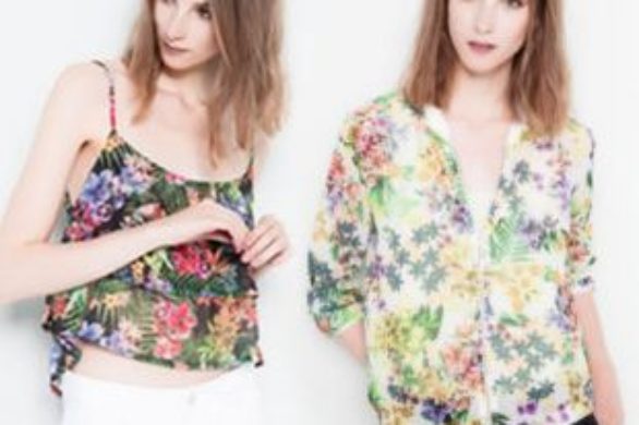 Kwiaty w nowościach Pull&Bear (FOTO)