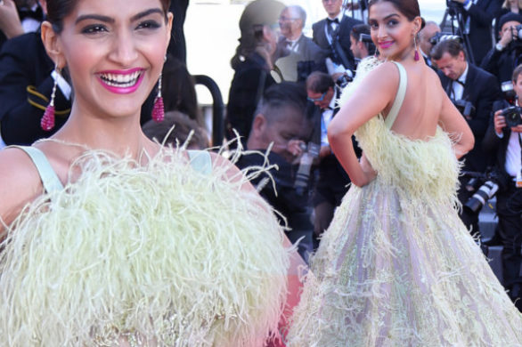 Kreacja Sonam Kapoor najbardziej spektakularna w Cannes?