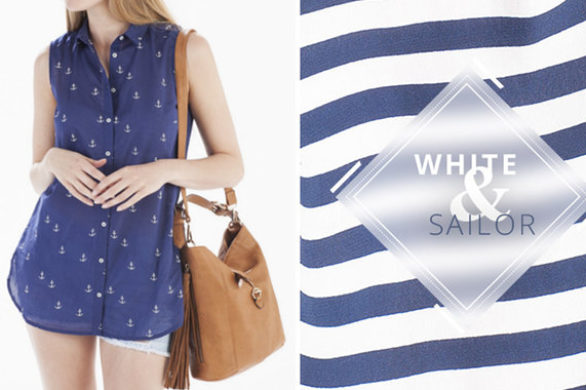 Stradivarius White&Sailor – Marynarski styl w wydaniu sieci