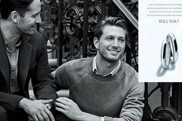 Tiffany & Co. zaskakuje kampanią z parą homoseksualistów!