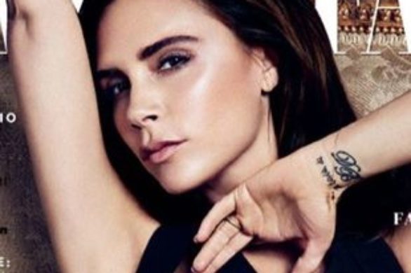 Dwie zmysłowe okładki Victorii Beckham dla Vanity Fair