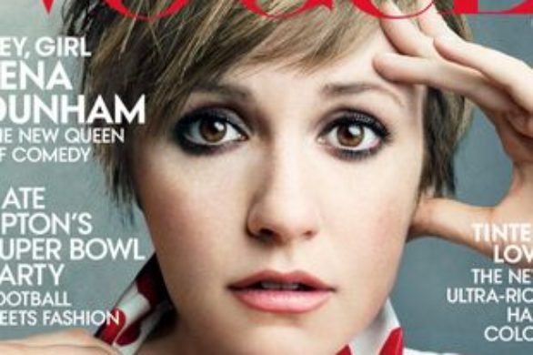 Lena Dunham zachwyca na okładce lutowego Vogue’a