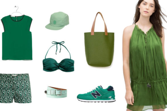 Ubrania i dodatki w modnych odcieniach zieleni (FOTO)