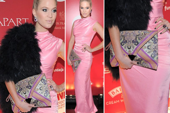 Zosia Ślotała w różu na gali Viva Najpiękniejsi 2014 (FOTO)