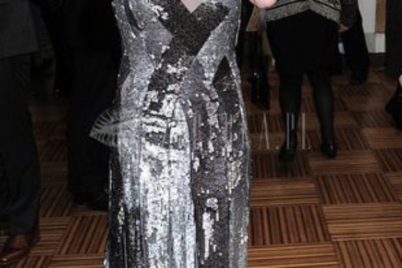 Anna Maria Jopek w srebrze od Gosi Baczyńskiej