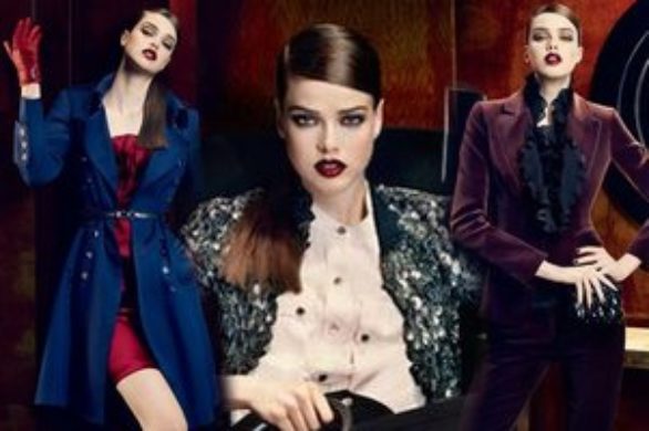 Julia Saner dla Karen Millen Fall 2011 (FOTO)