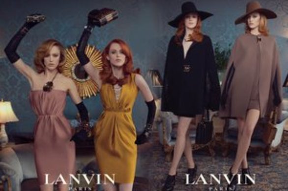 Raquel Zimmermann i Karen Elson dla Lanvin (FOTO)