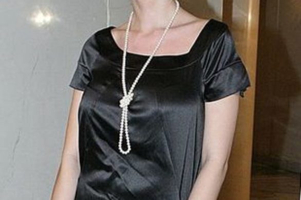 Agnieszka Szulim nosi getry na butach