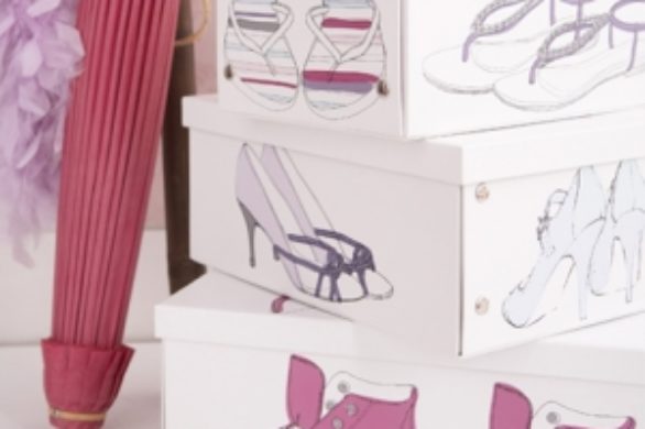 Ozdobne pudełka na buty