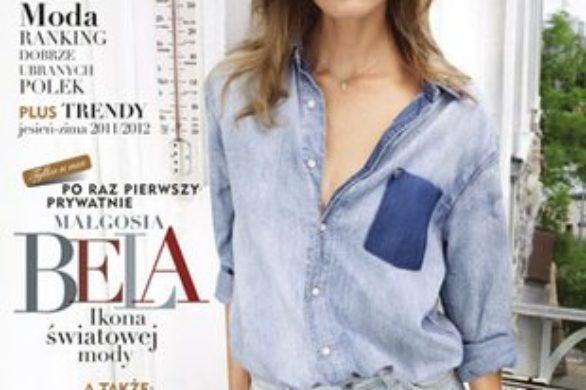 Małgosia Bela w magazynie Pani