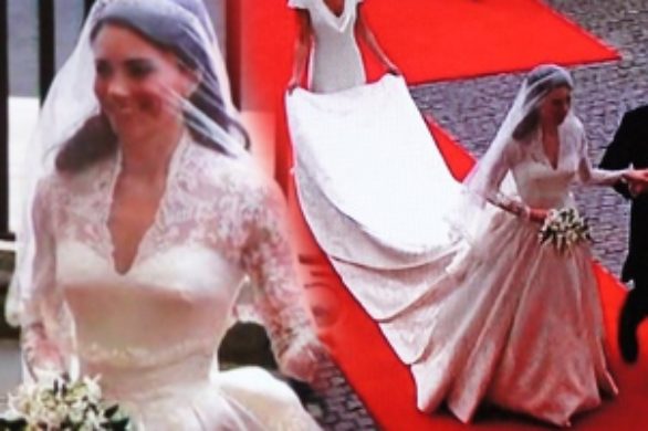 Suknia ślubna Kate Middleton (FOTO)