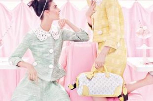 Cukierkowa kampania domu mody Louis Vuitton