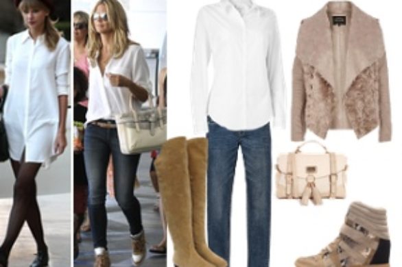 Moda w stylu gwiazd: Klum, Ciara i Swift noszą biel