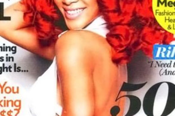 Rihanna chwali się zgrabną pupą (FOTO)