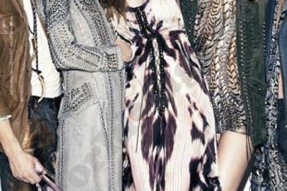 Monika Jagaciak w wiosennej kampanii Just Cavalli