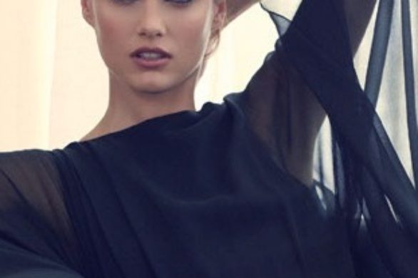 Karmen Pedaru w kampanii Elie Saab jesień-zima 2013/14
