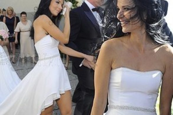 Paulina Sykut w sukni od Bohoboco