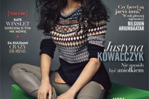 Seksowna Justyna Kowalczyk w magazynie Pani