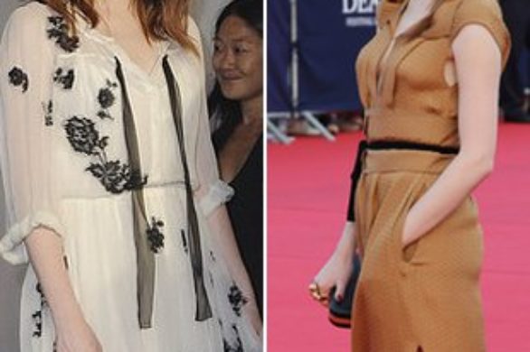 Dwie kreacj Emmy Stone (FOTO)