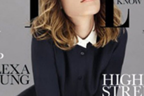 Alexa Chung na okładce Elle