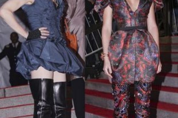 Madonna i Leighton Meester w LV