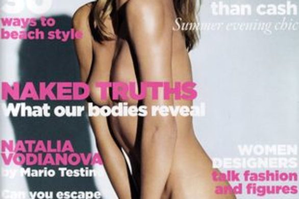 Natalia Vodianova w stroju Ewy