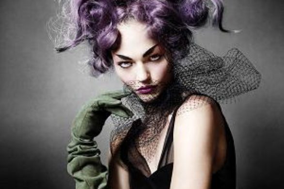 Sasha Pivovarova w niezwykłej stylizacji