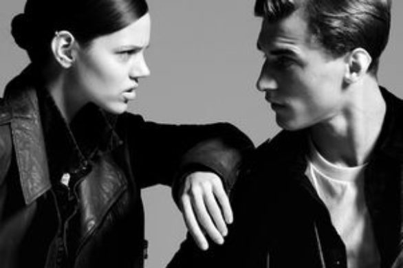Męska Freja w kampanii Jill Stuart