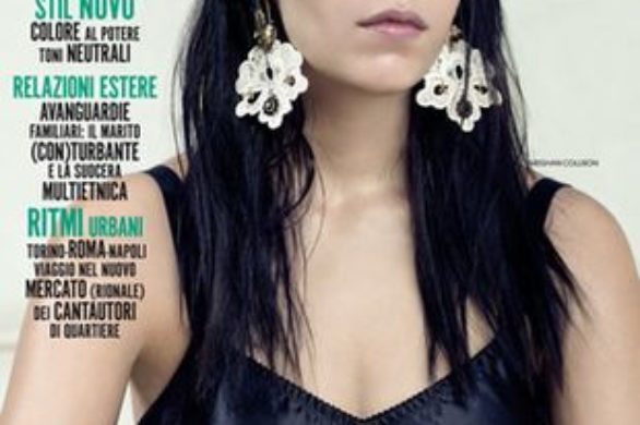 Meghan Collison na okładce Marie Claire