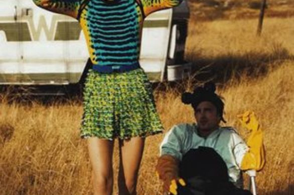 Raquel Zimmermann w styczniowym Vogue