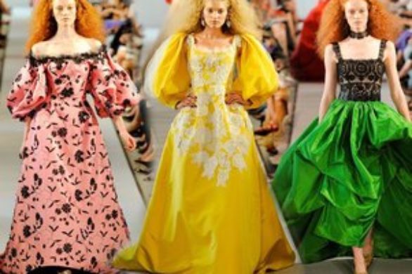 Oscar de la Renta Wiosna 2012