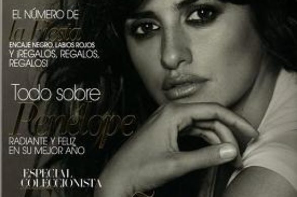 Penelope Cruz na okładce grudniowego numeru Vogue Espana