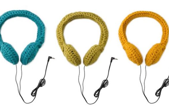 Ręcznie dziergane słuchawki (FOTO)