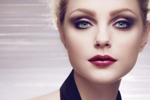 Podkreślone oko w makijażu Diora