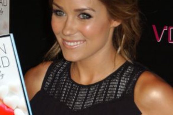 Lauren Conrad w czarnej siatce