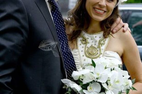 Andrzej Grabowski i Anita Kruszewska: ślub w deszczu