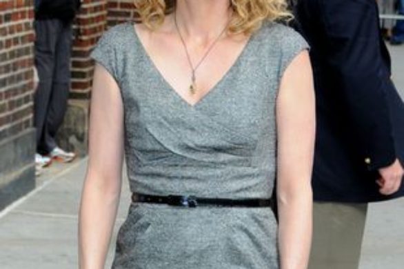 Michelle Pfeiffer: elegancka w szarości