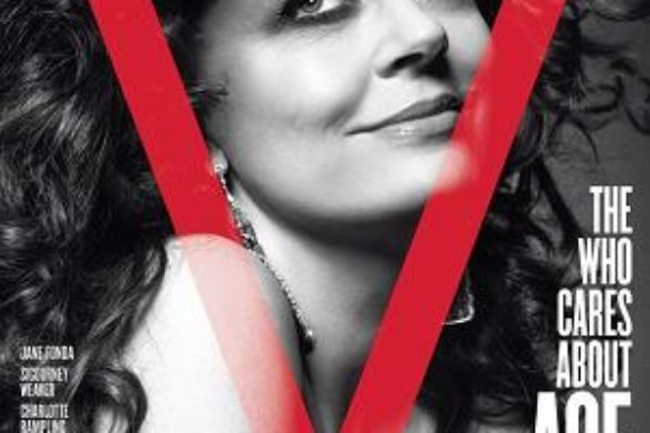 Dojrzałe piękności na trzech okładkach V Magazine