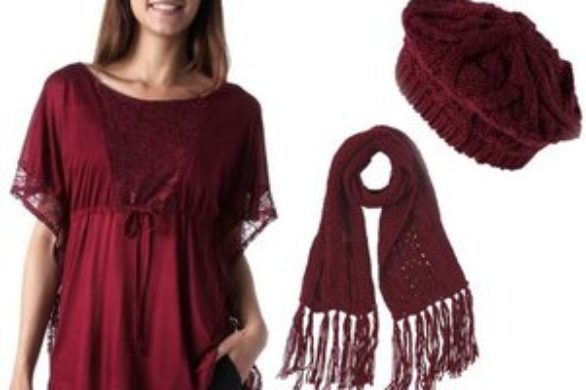 Kolekcja Bordeaux Red od Promod