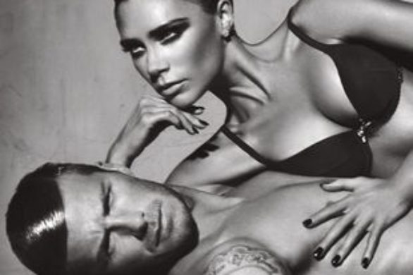 Victoria i David dla Emporio Armani