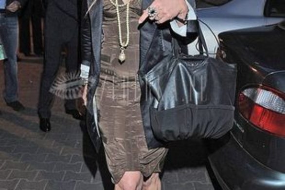 Monika Olejnik w szpilkach Gucci