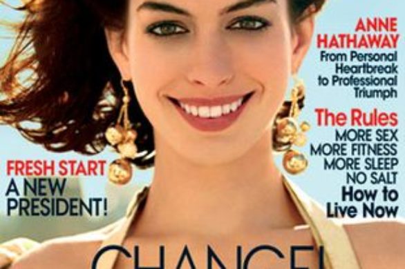 Anne Hatheway dla magazynu Vogue