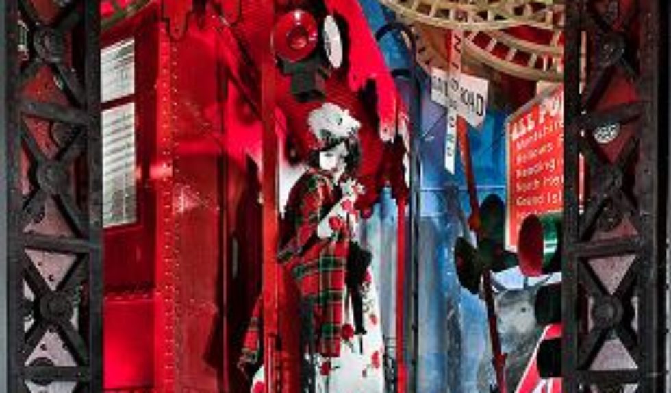 Tegoroczne witryny świąteczne Bergdorf Goodman