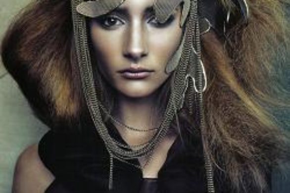 Gotycka sesja w Vogue Italia