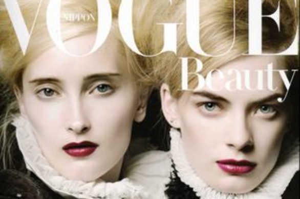 Jesienny makijaż dla blondynki