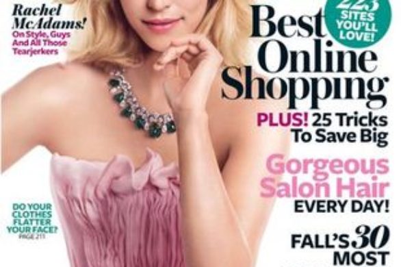 Rachel McAdams na okładce InStyle