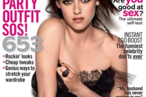 Kobieca Kristen Stewart w Glamour