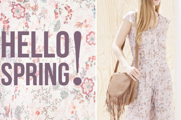 Stradivarius Hello Spring – Nowa kolekcja pełna kwiatów