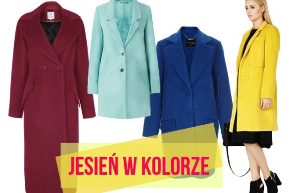 Kolorowe płaszcze – przegląd modeli na jesień 2014